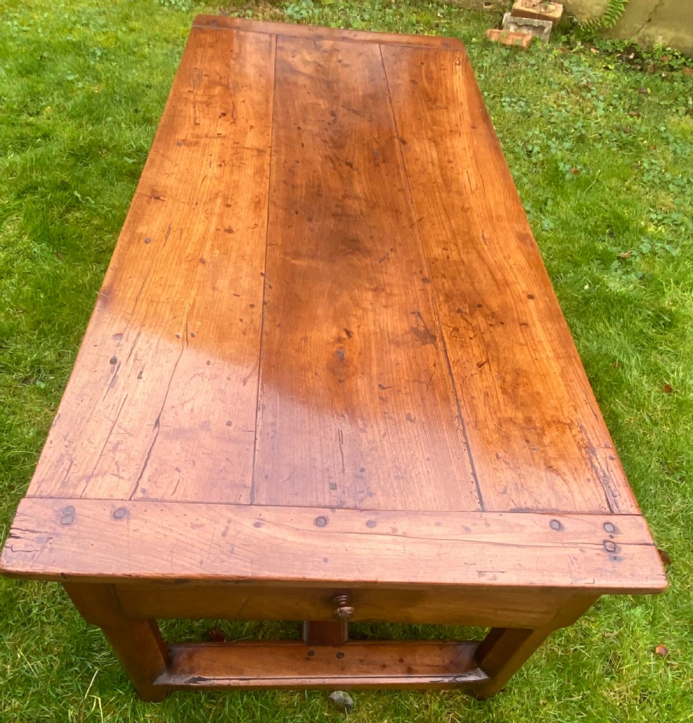 Large cherrywood coffee table View II