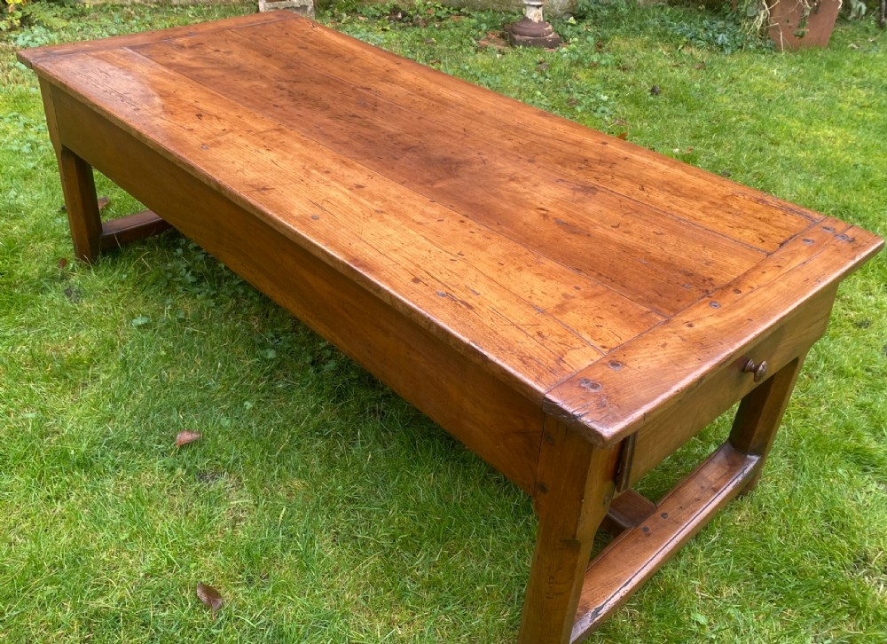 Large cherrywood coffee table View III