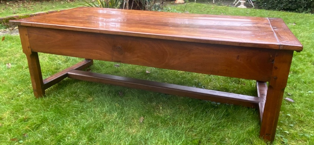 Large cherrywood coffee table View V