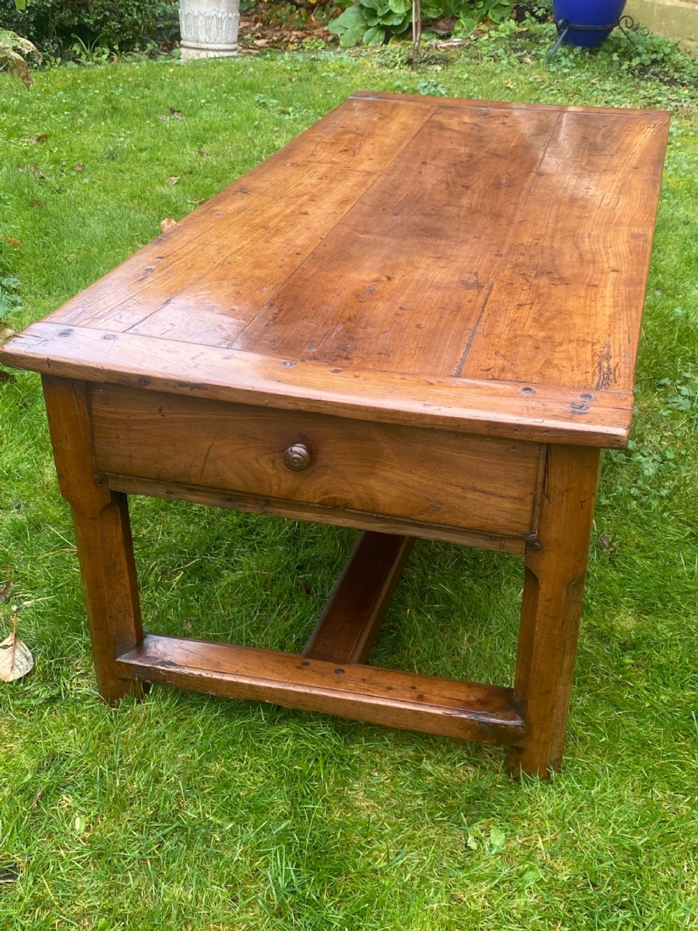 Large cherrywood coffee table