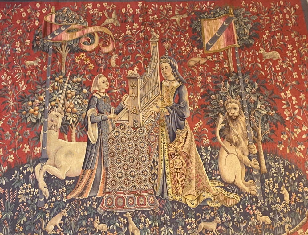 Large 19th Century Tapestry 