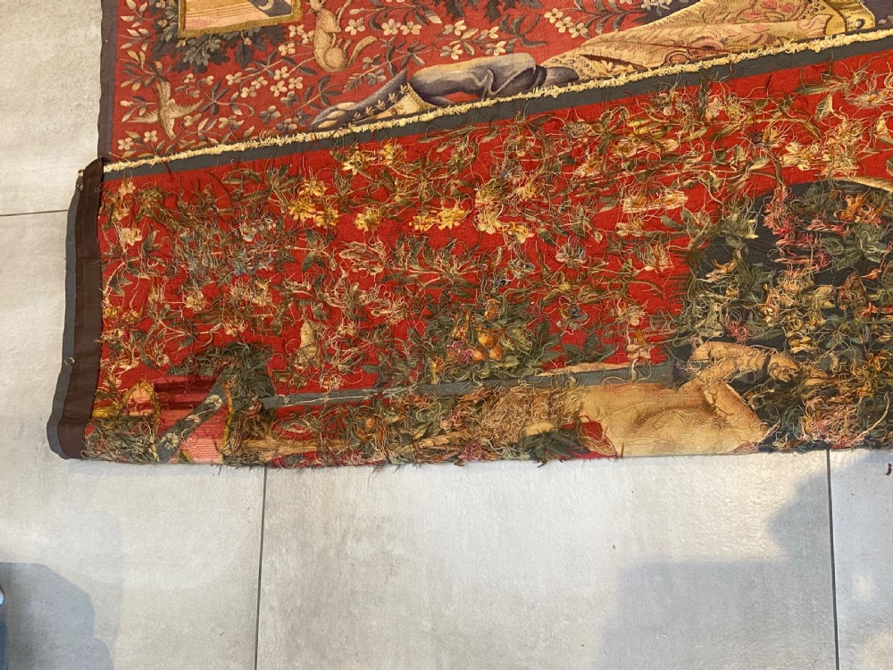 Large 19th Century Tapestry  View VI