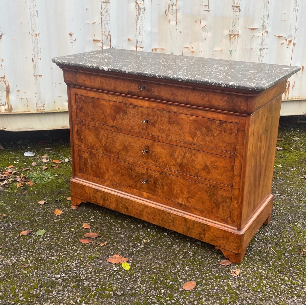 Louis Philippe Period Walnut Commode