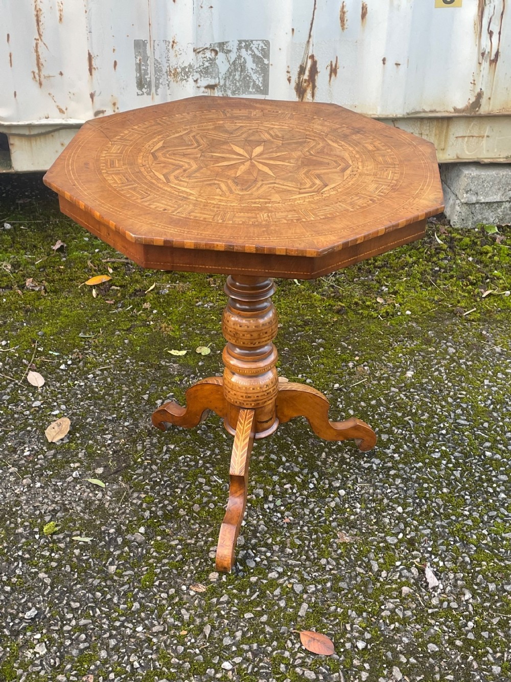 19th Century Walnut Serento Table 