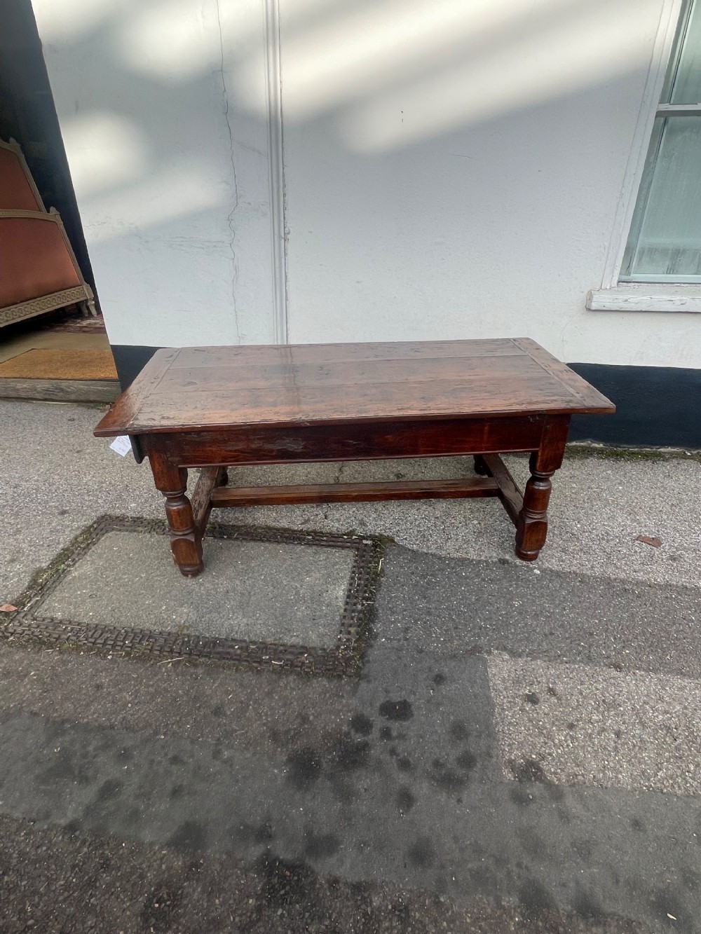 French Cherry & Oak Coffee Table 