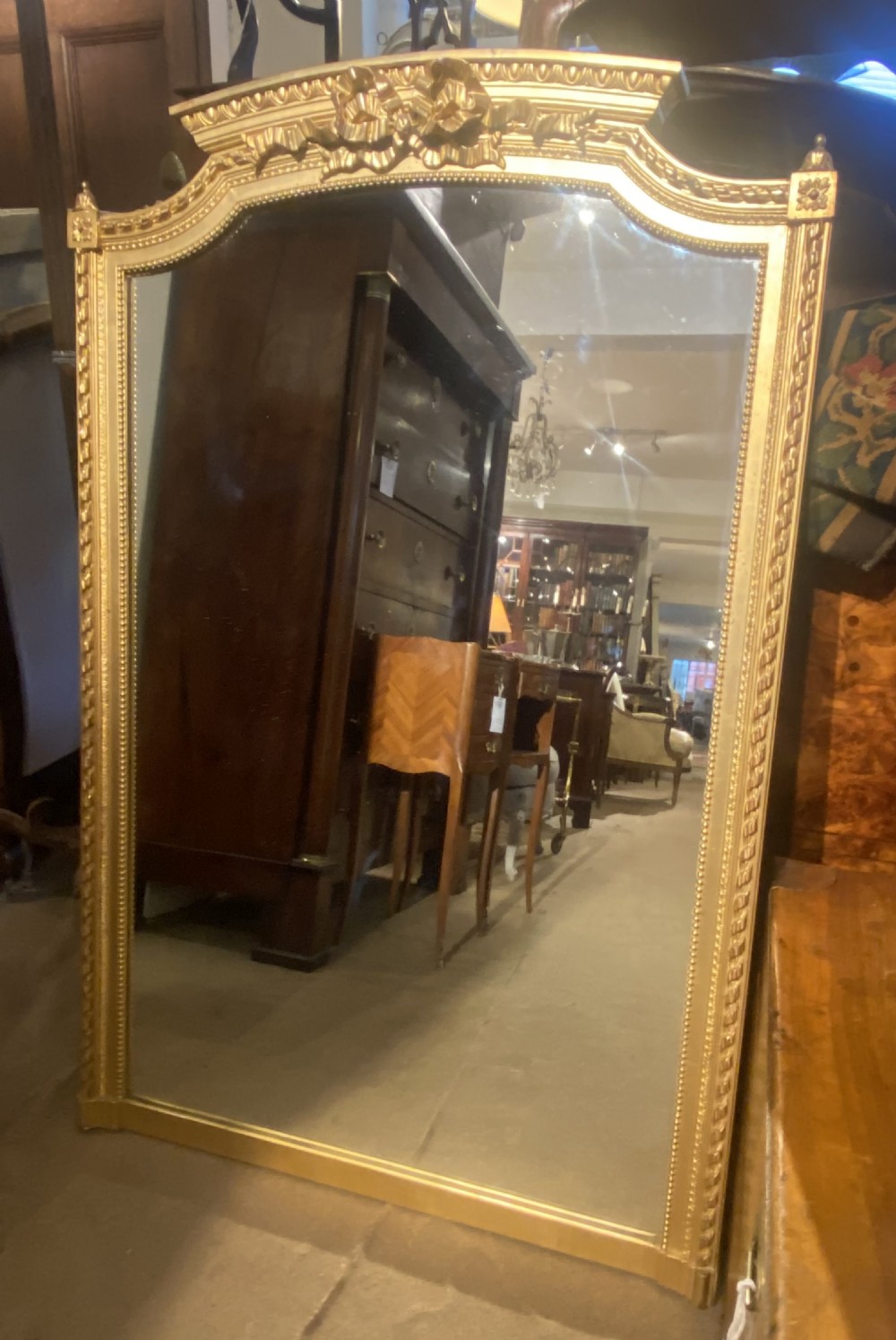 19th Century gilt mirror  View III