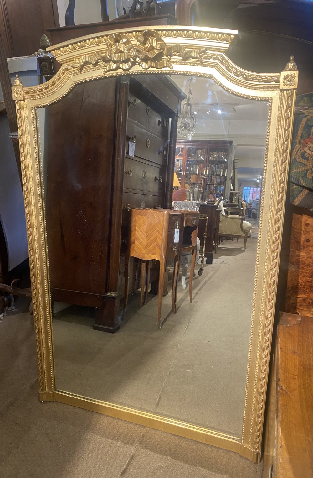 19th Century gilt mirror  View VII