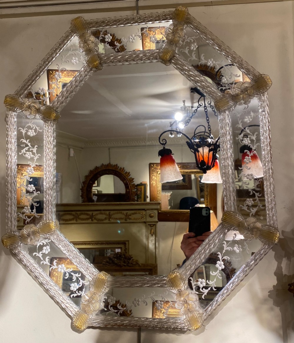 Venetian Murano mirror
