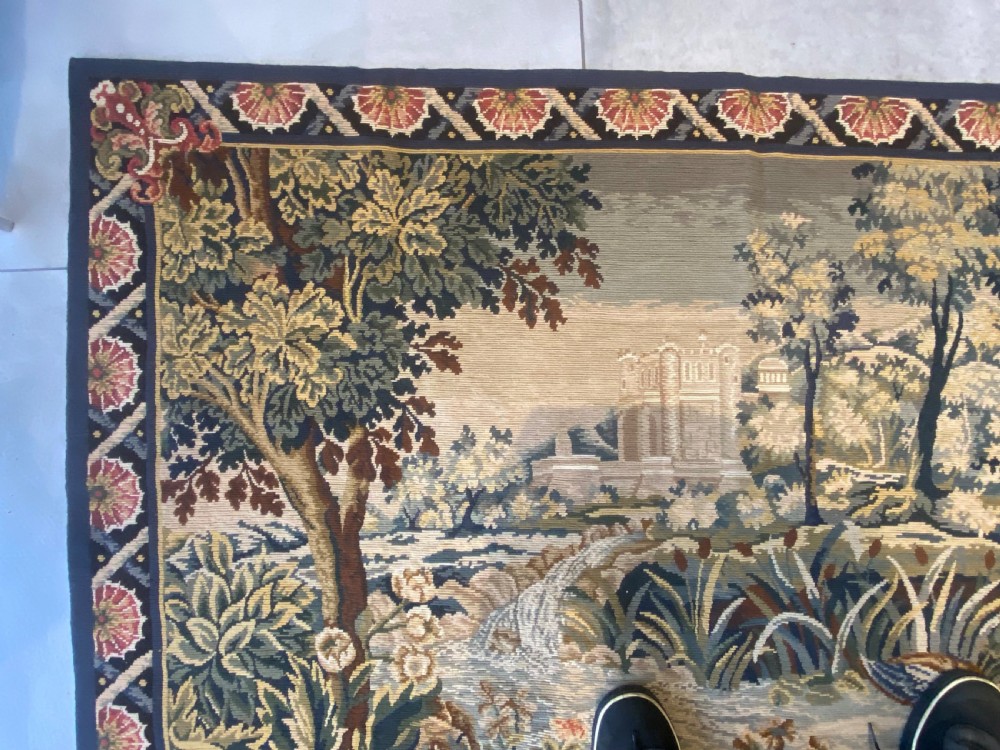 Large 19th Century tapestry  View V
