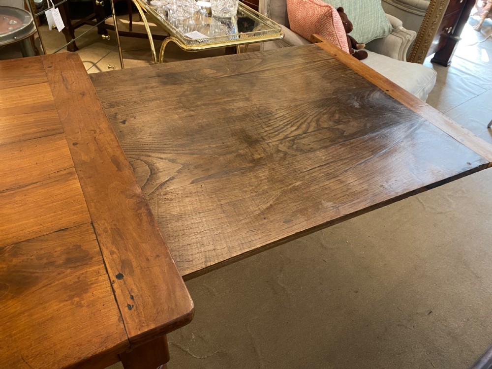 Very large farmhouse table in cherrywood  View IV