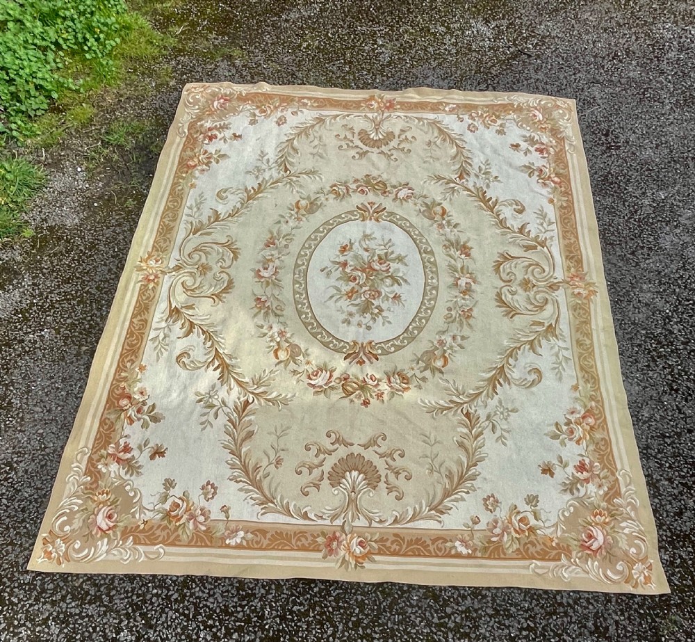 Large Aubusson Rug 