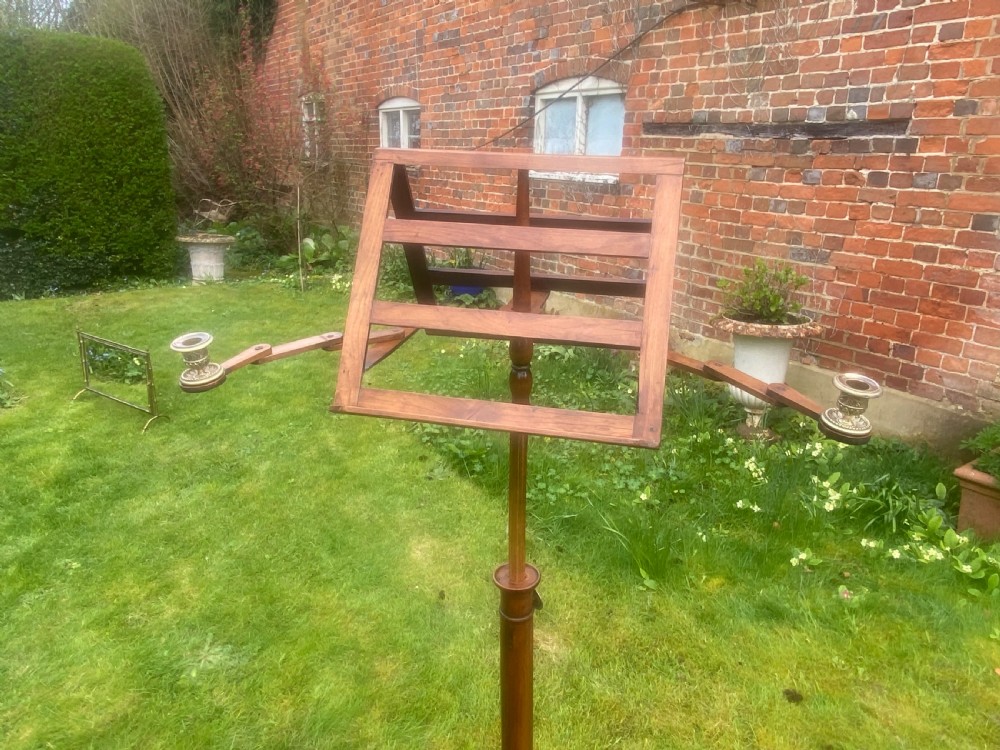 19th Century Cherrywood duet or music stand View VII