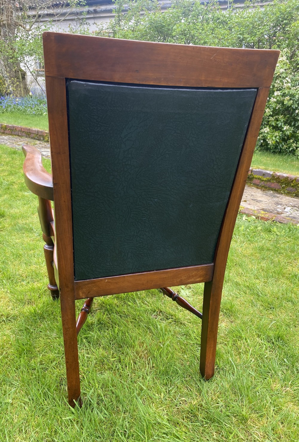 Mahogany library or desk chair  View V