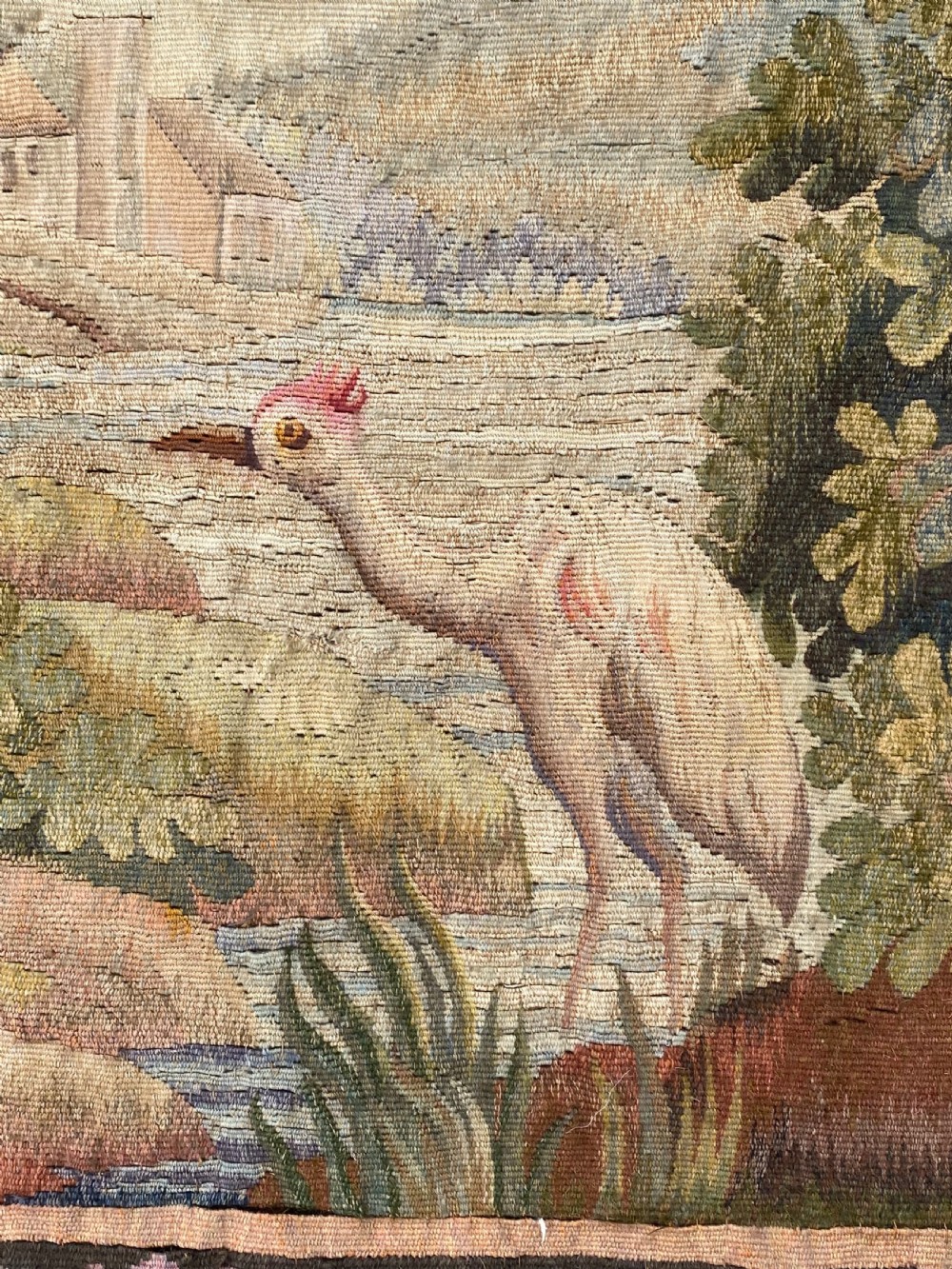 Signed Aubusson 18th Century Tapestry  View IV