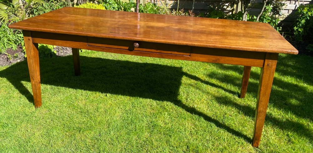 French farmhouse table in cherrywood 
