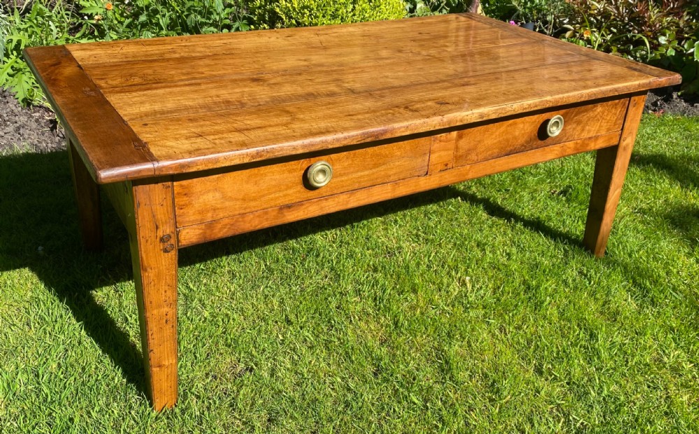 19th Century Cherrywood coffee table View II