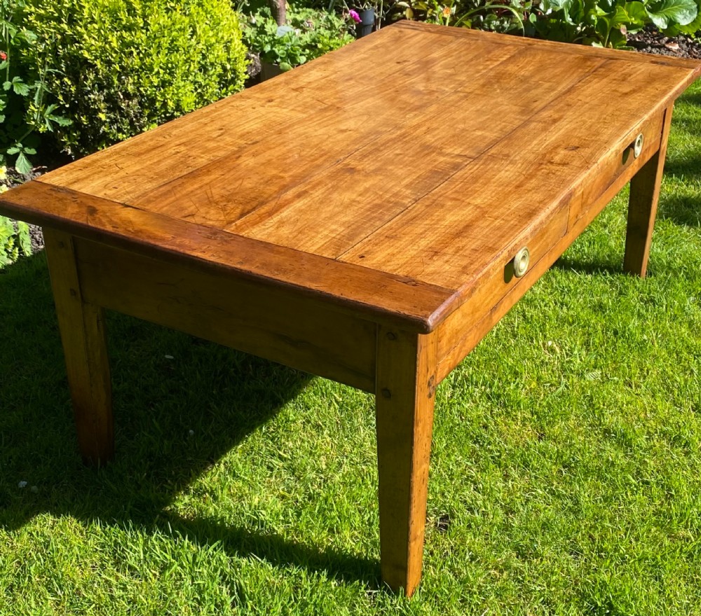 19th Century Cherrywood coffee table View V