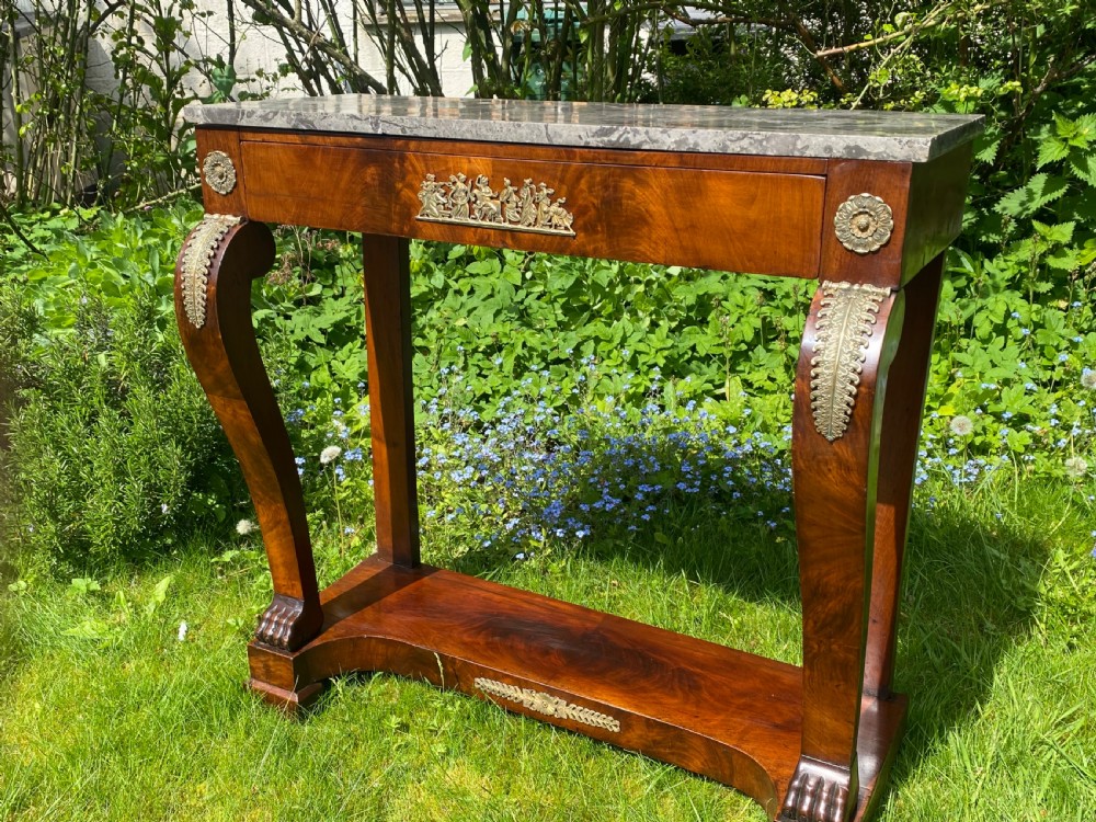 French empire console table View V