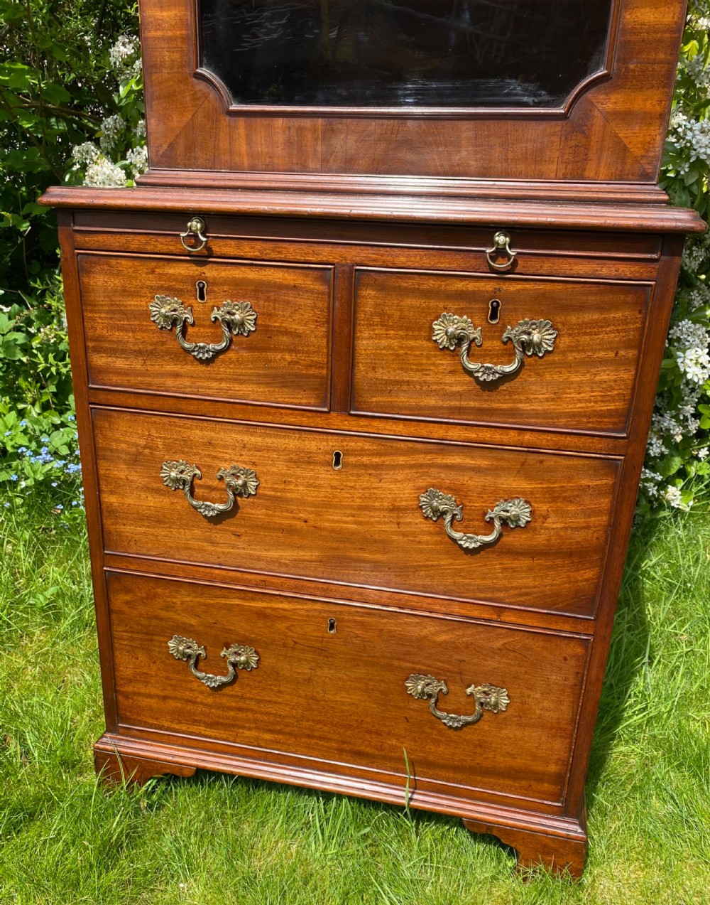 18th Century cabinet on chest View II