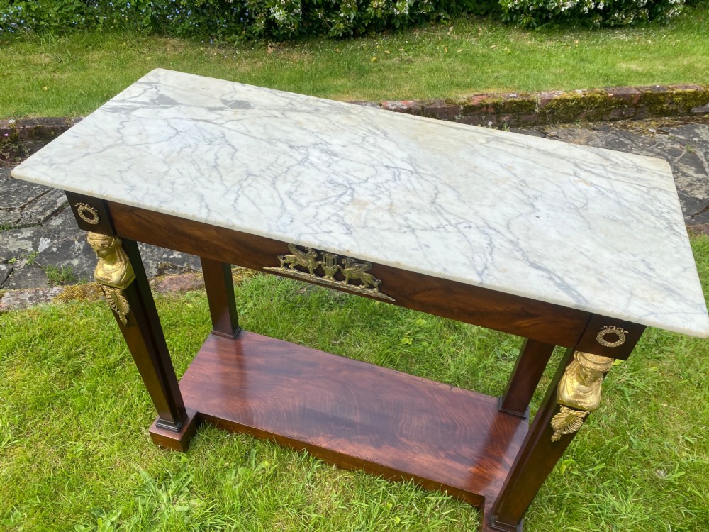 French Empire Console Table View II