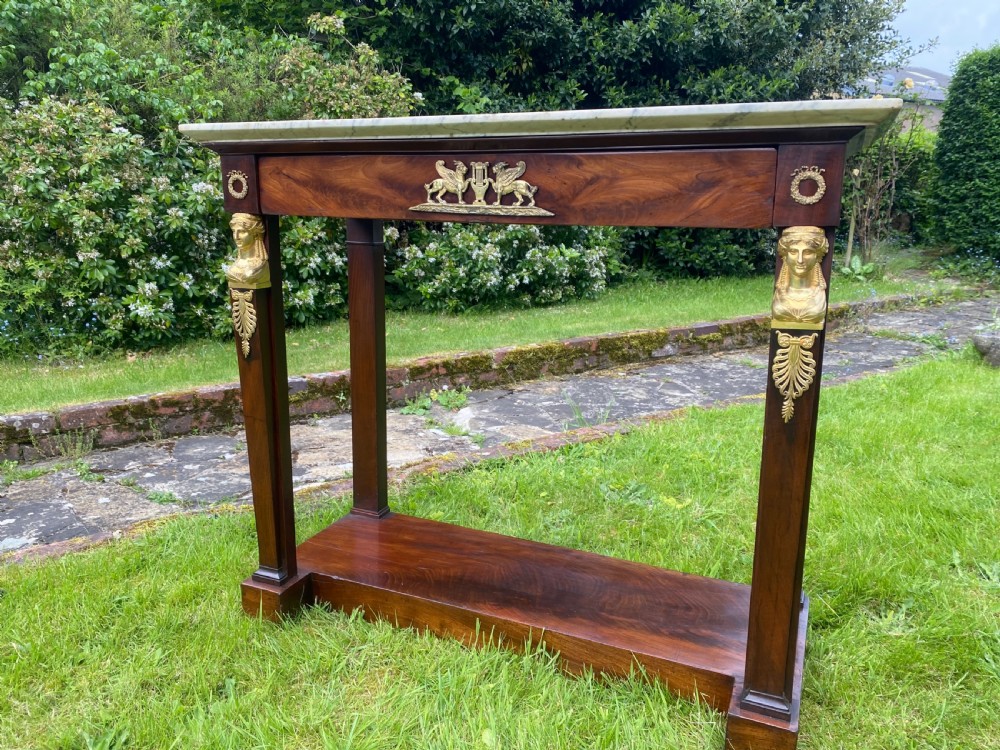 French Empire Console Table View III