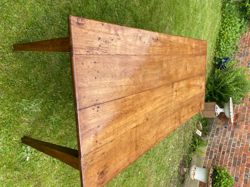 Farmhouse table in cherrywood  View II