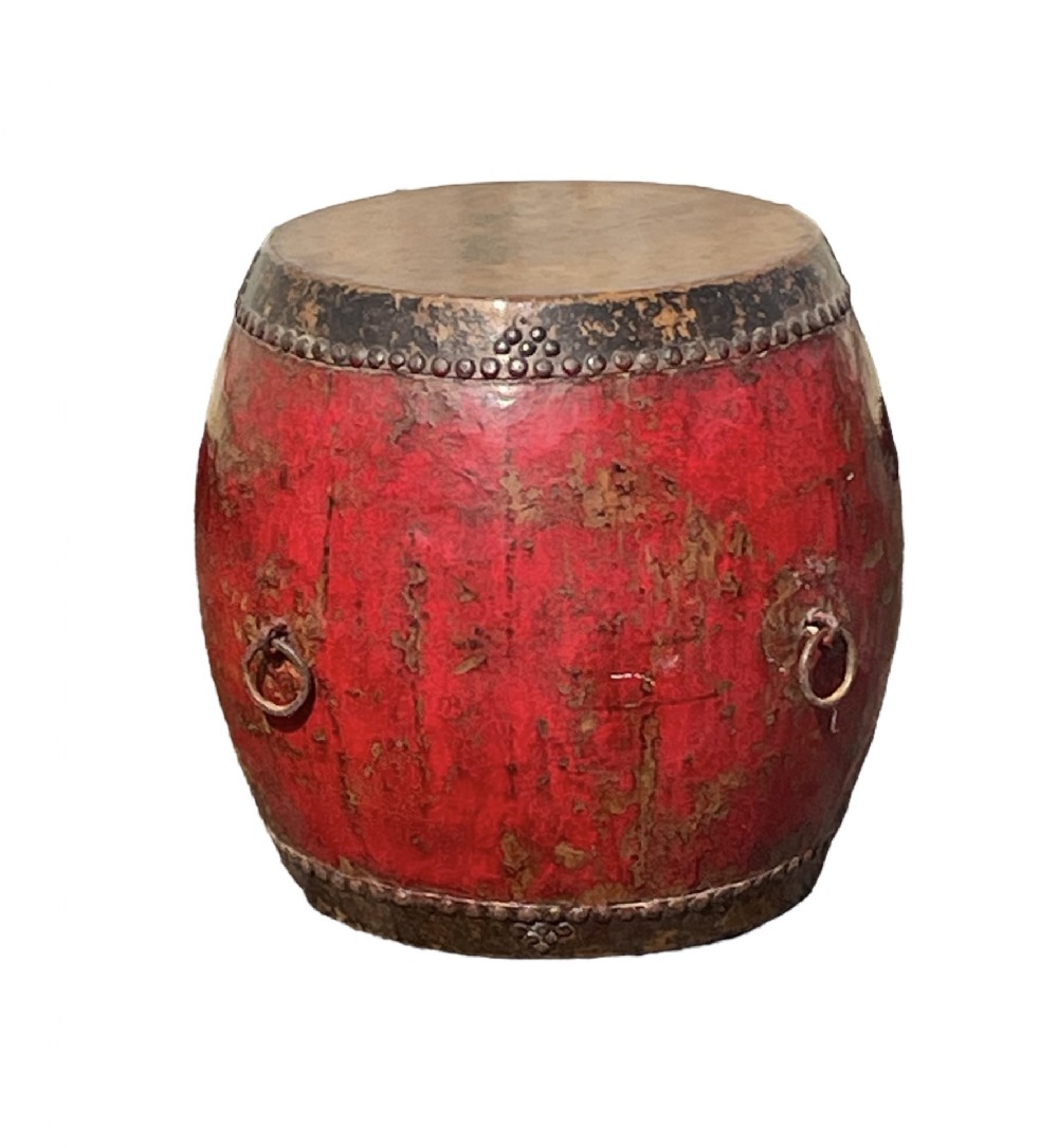 19th Century Buddhist Temple Drum