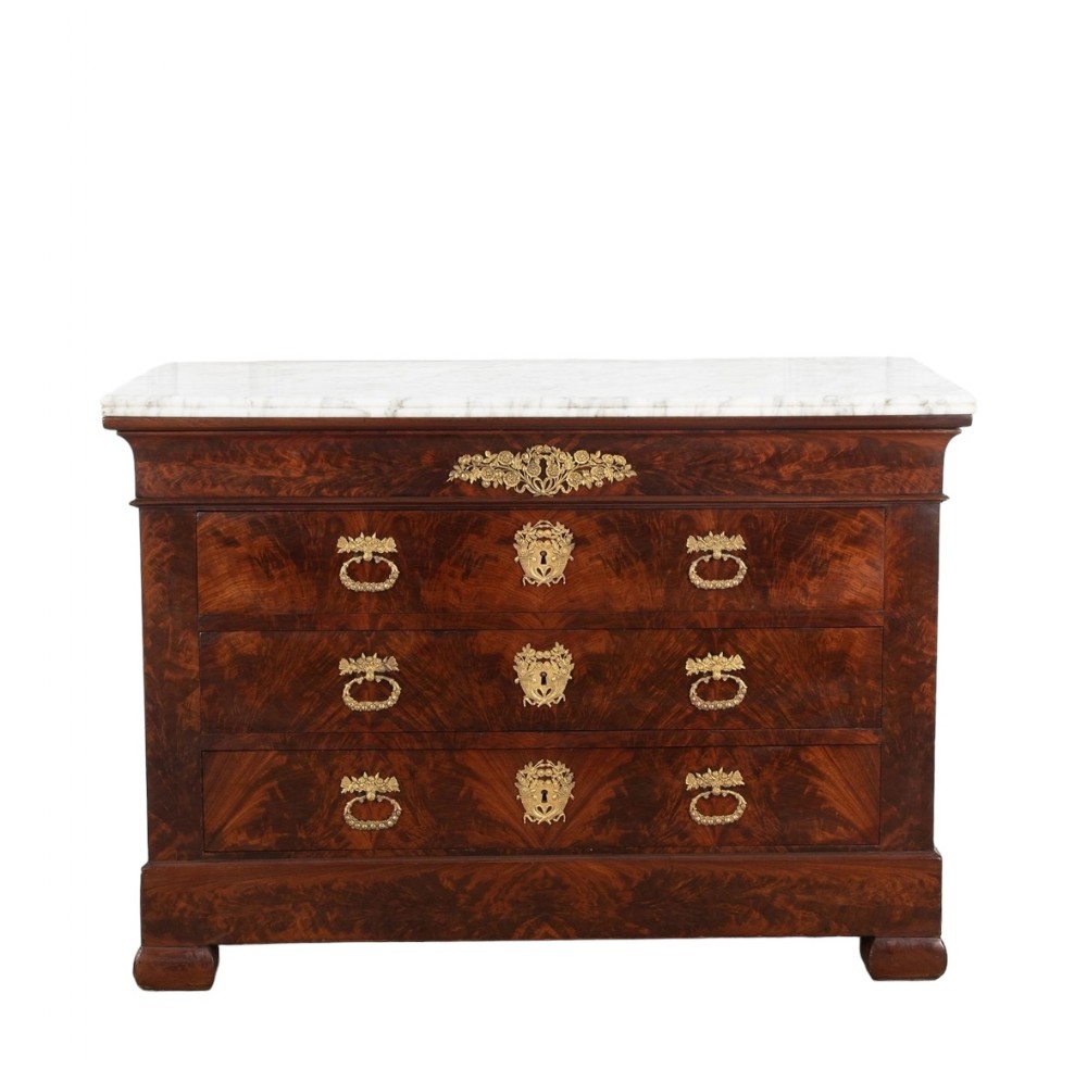 Second Empire Mahogany Commode