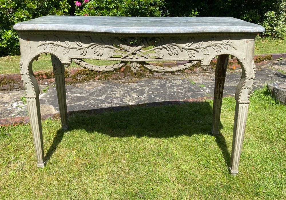 18th Century carved console table