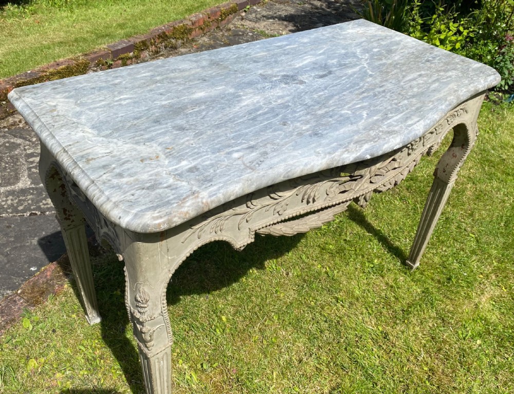 18th Century carved console table View III