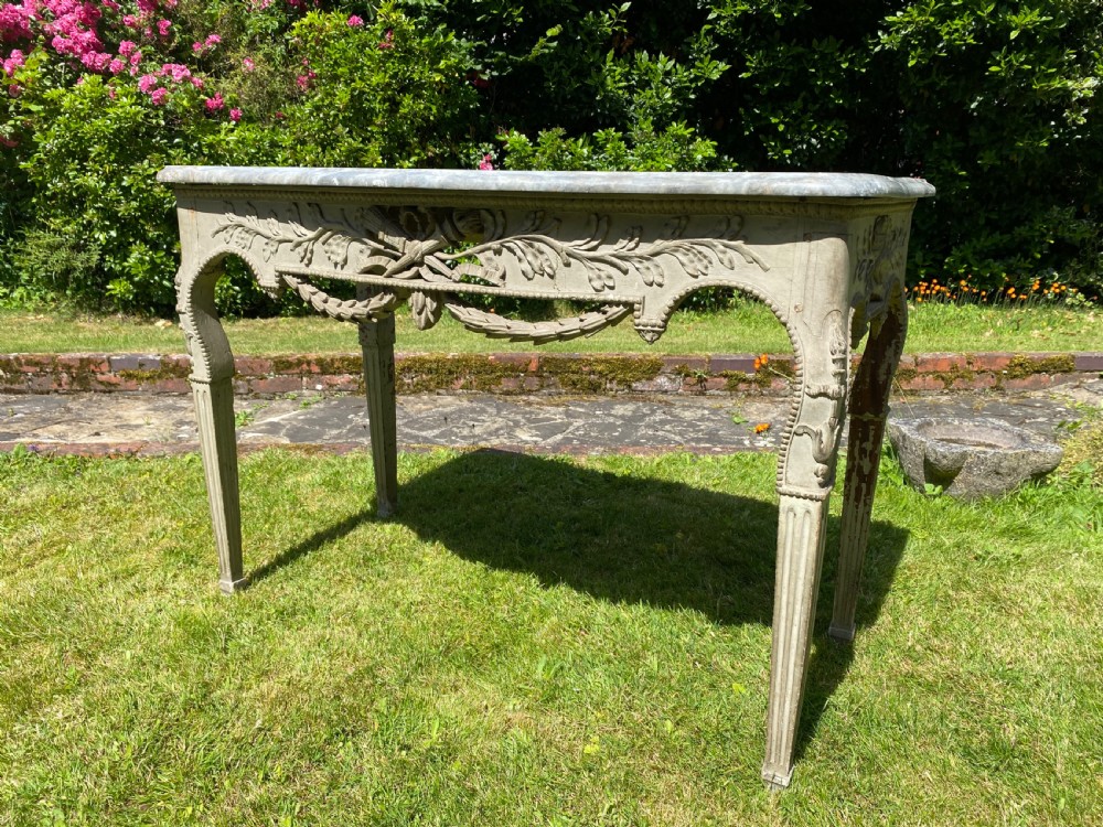 18th Century carved console table View VI