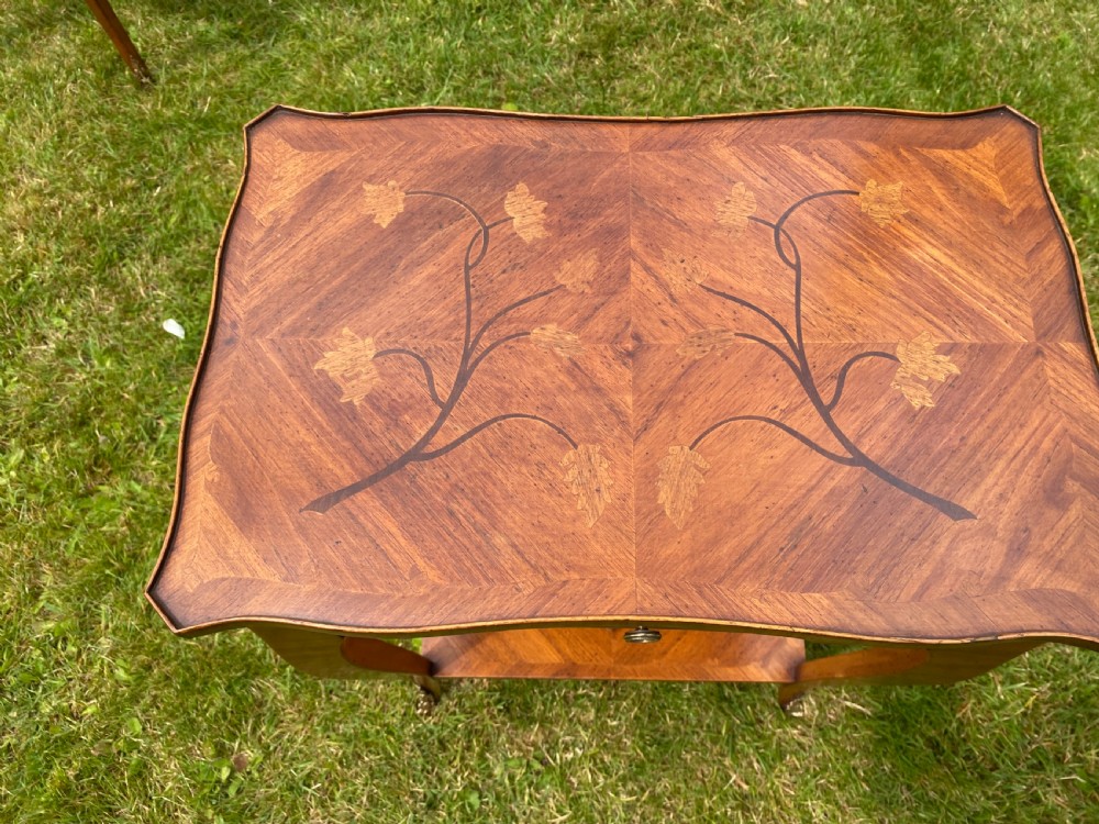 Pair of marquetry bedside tables  View IV