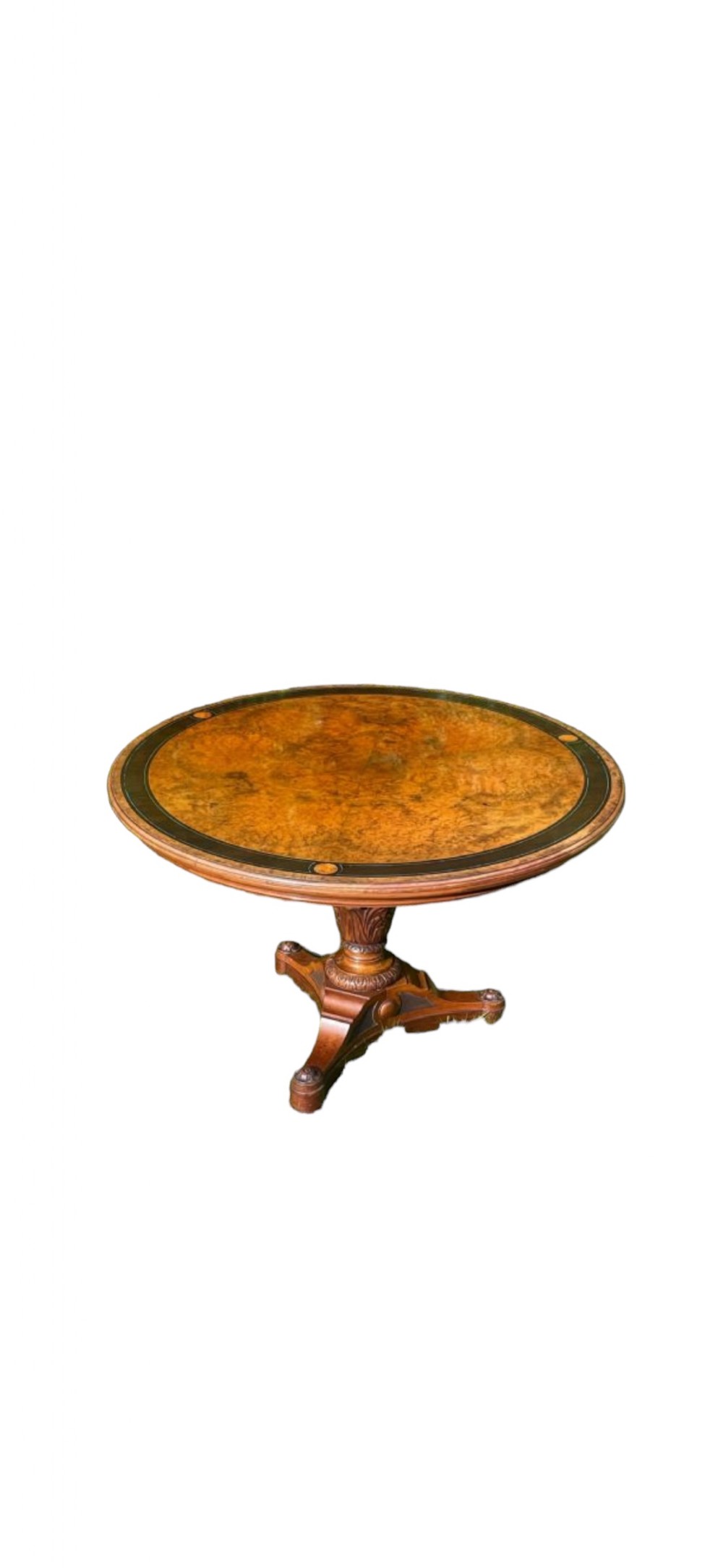 Victorian Walnut Breakfast Table 