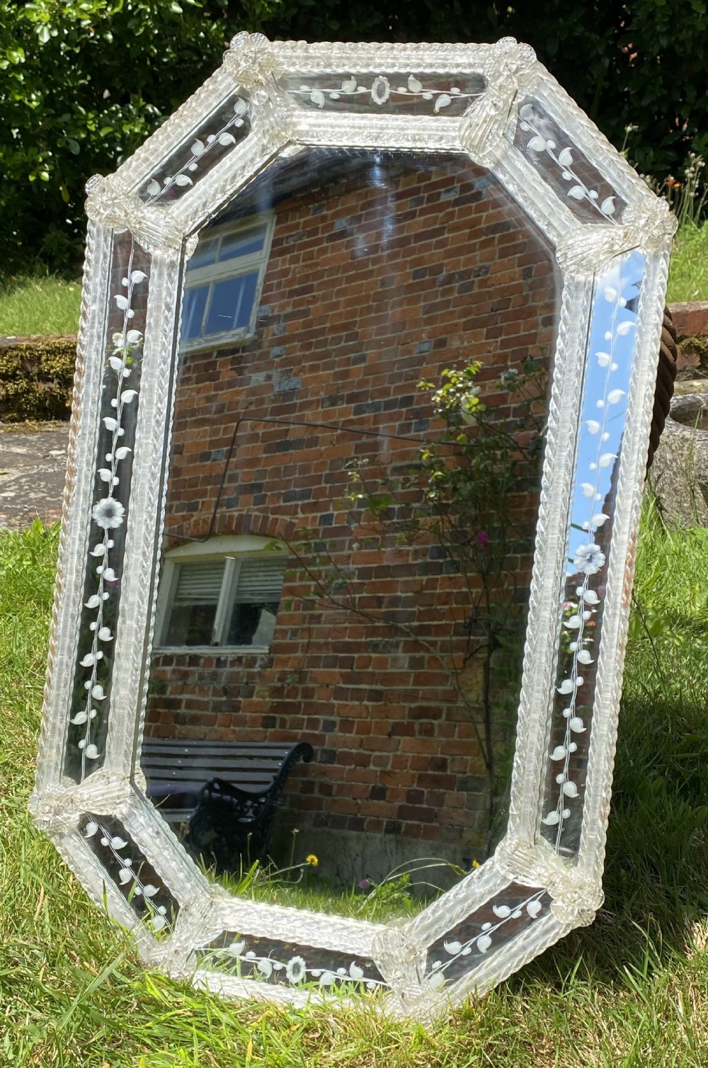 Venetian Murano mirror 