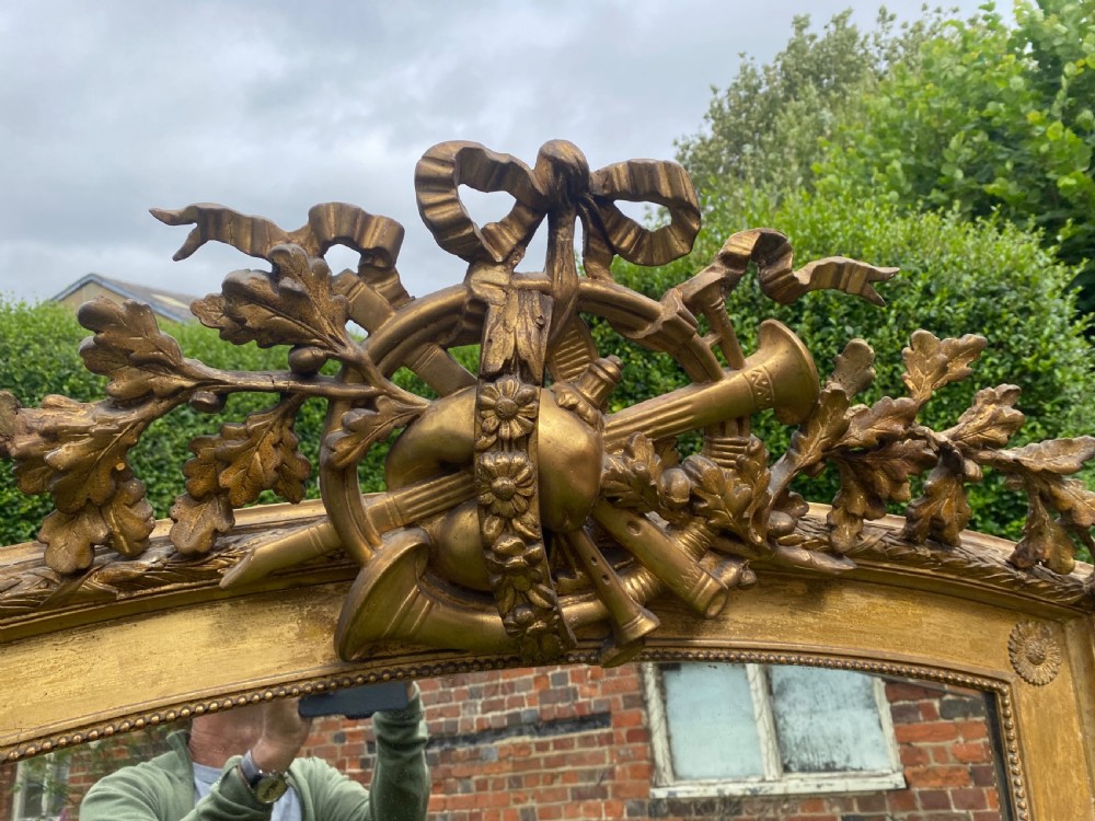 Large 19th Century gilt mirror  View III