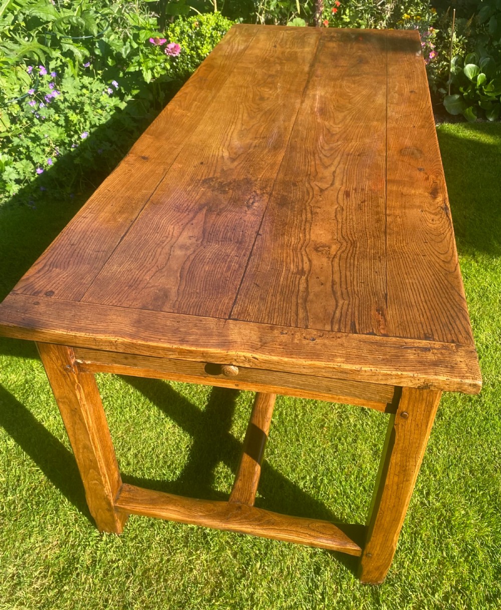 Large farmhouse table in Ash