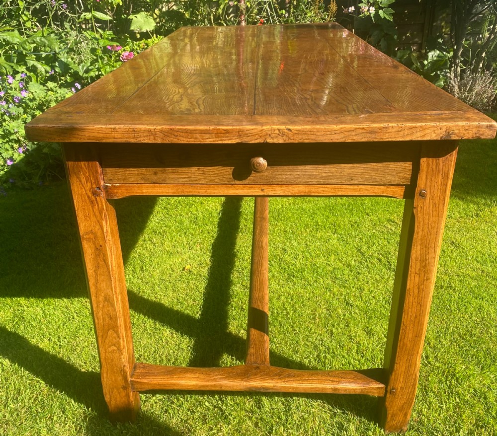 Large farmhouse table in Ash View II