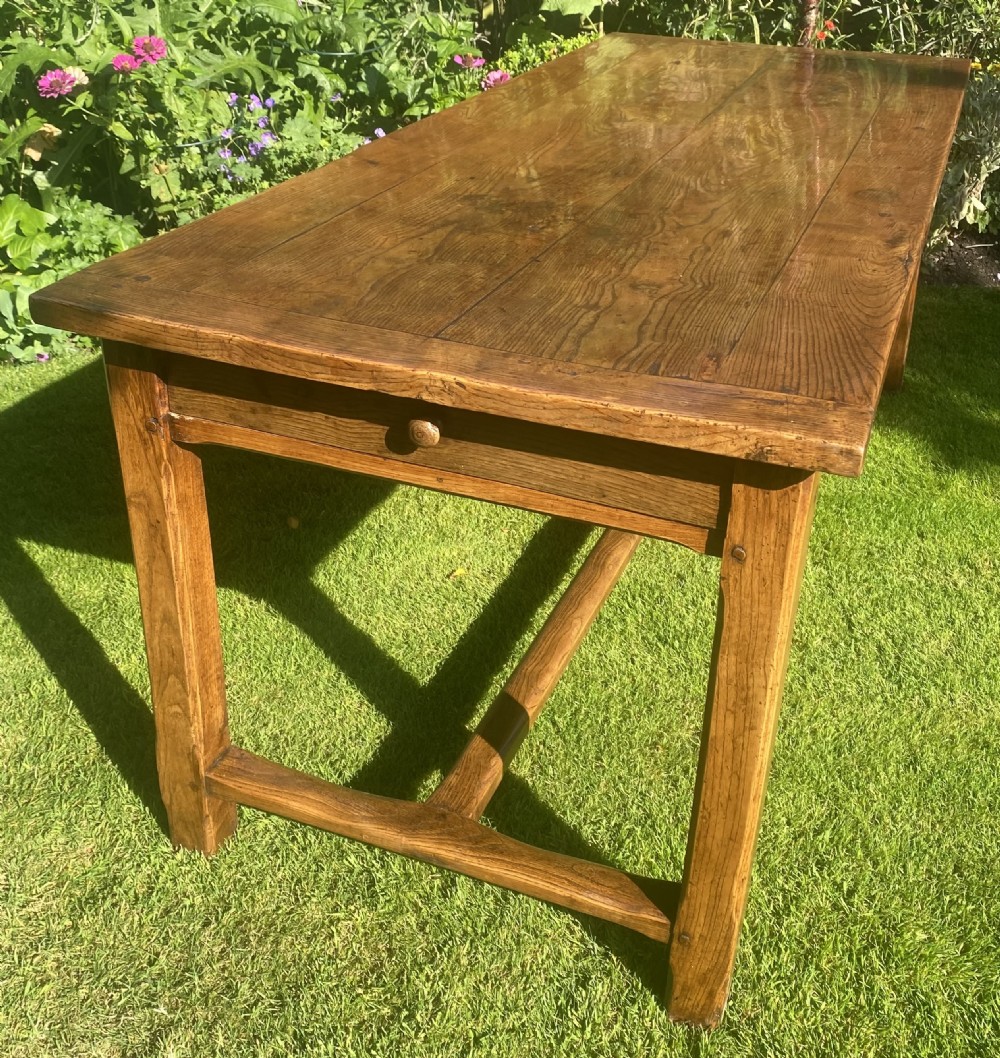 Large farmhouse table in Ash View III