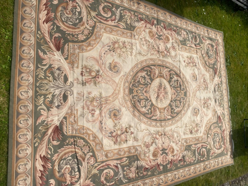 Large Aubusson carpet View VIII