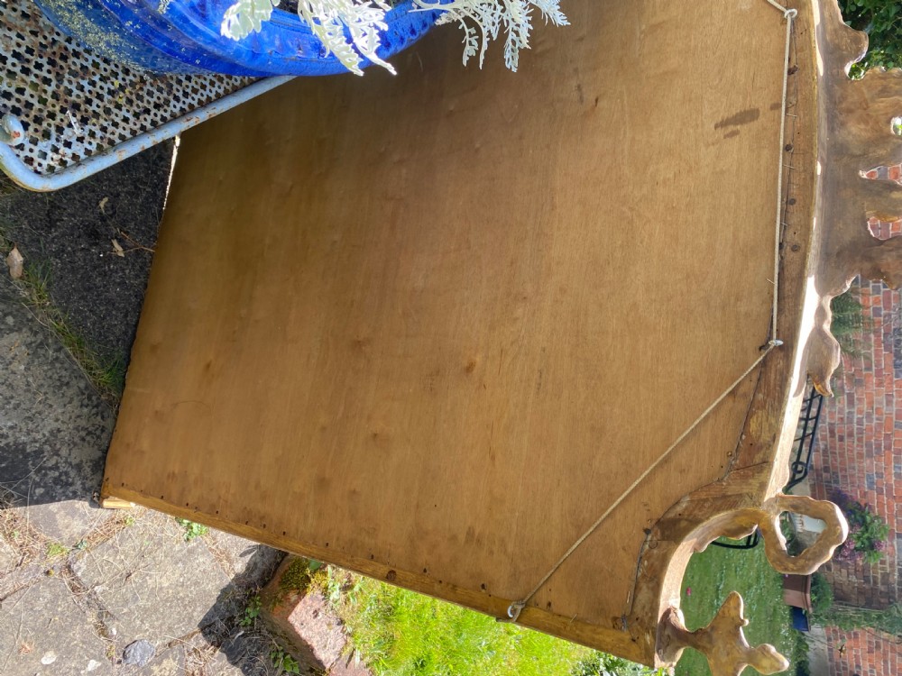 Decorative mirror with swags and garlands View II
