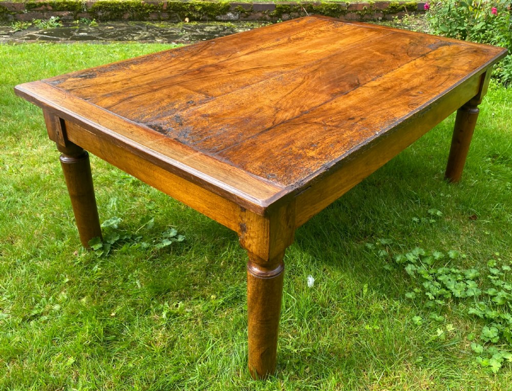Figured walnut coffee table  View III