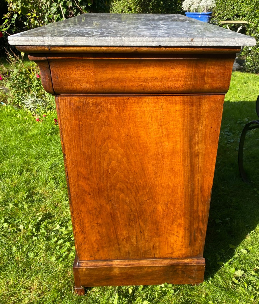 Burr walnut Louis Philippe Commode  View III