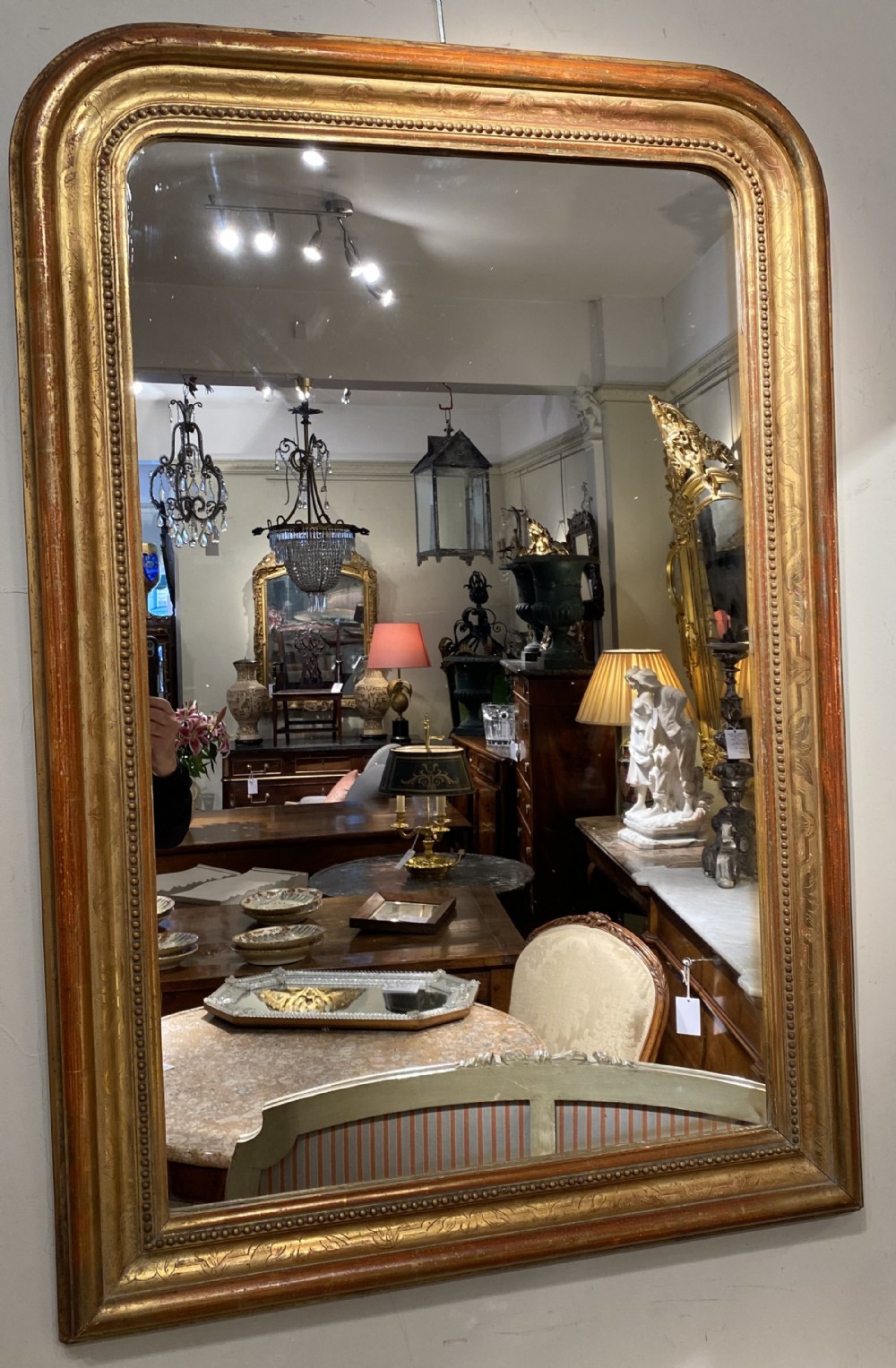 Louis Philippe gilt mirror 