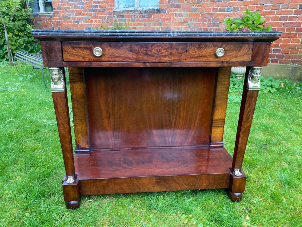 French Empire Console Table  View VI