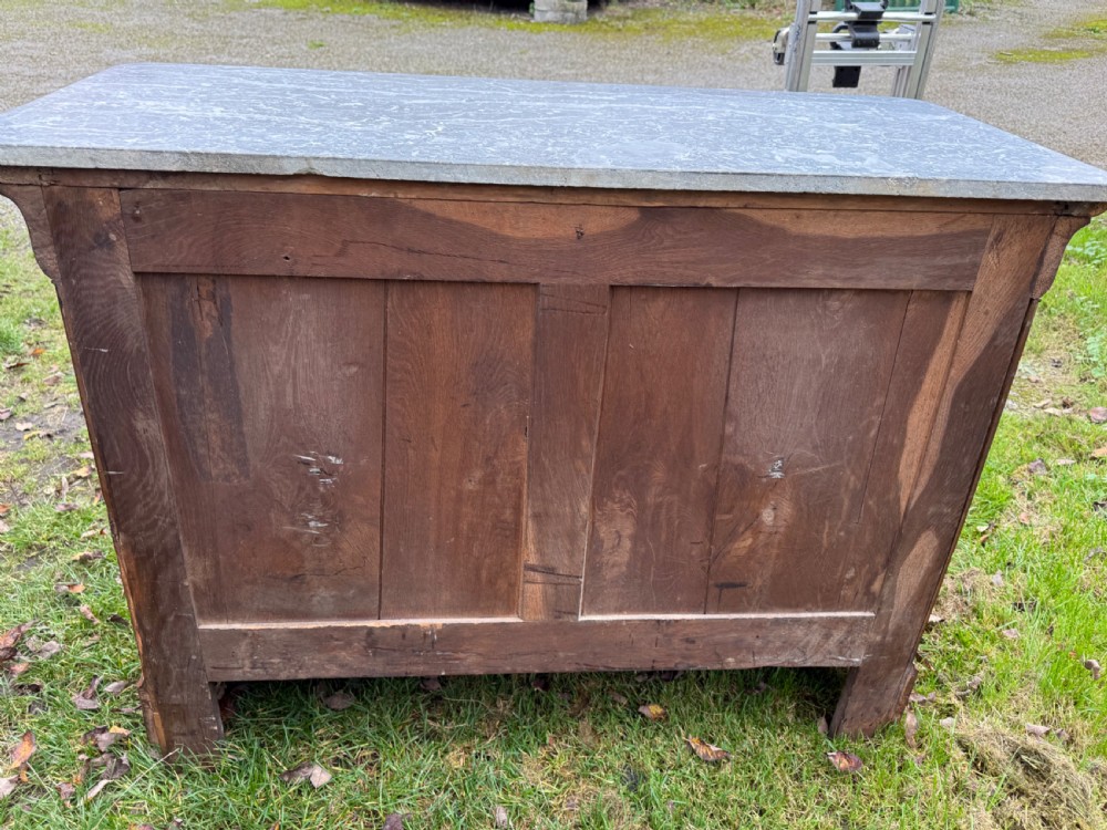 Louis Philippe burr walnut commode  View VI