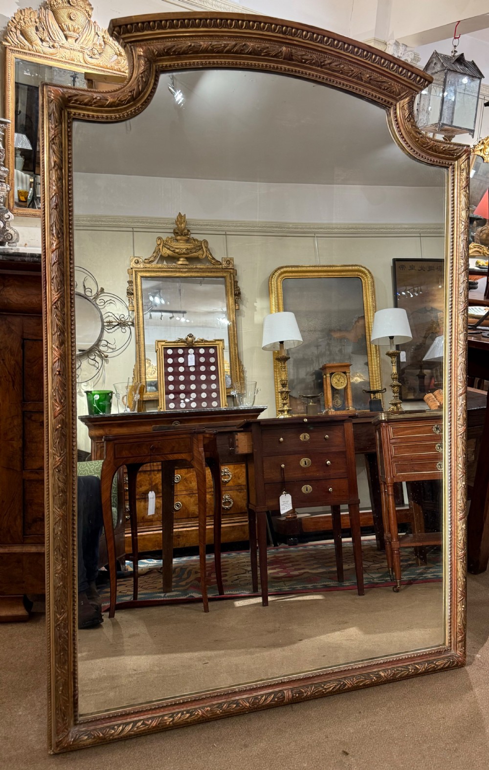 Pair of 19th Century gilt mirrors  View V