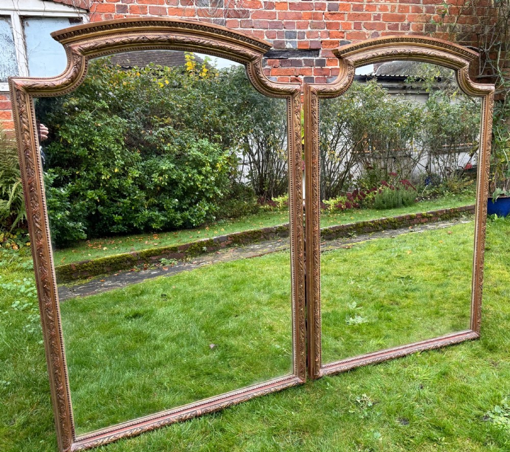 Pair of 19th Century gilt mirrors  View VII