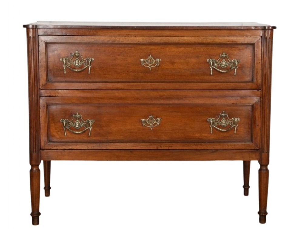French 18th Century Louis XVI Walnut Commode