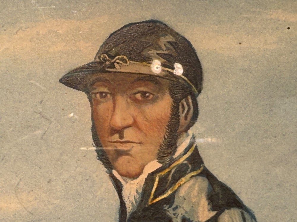 Horse racing Aquatint  View III