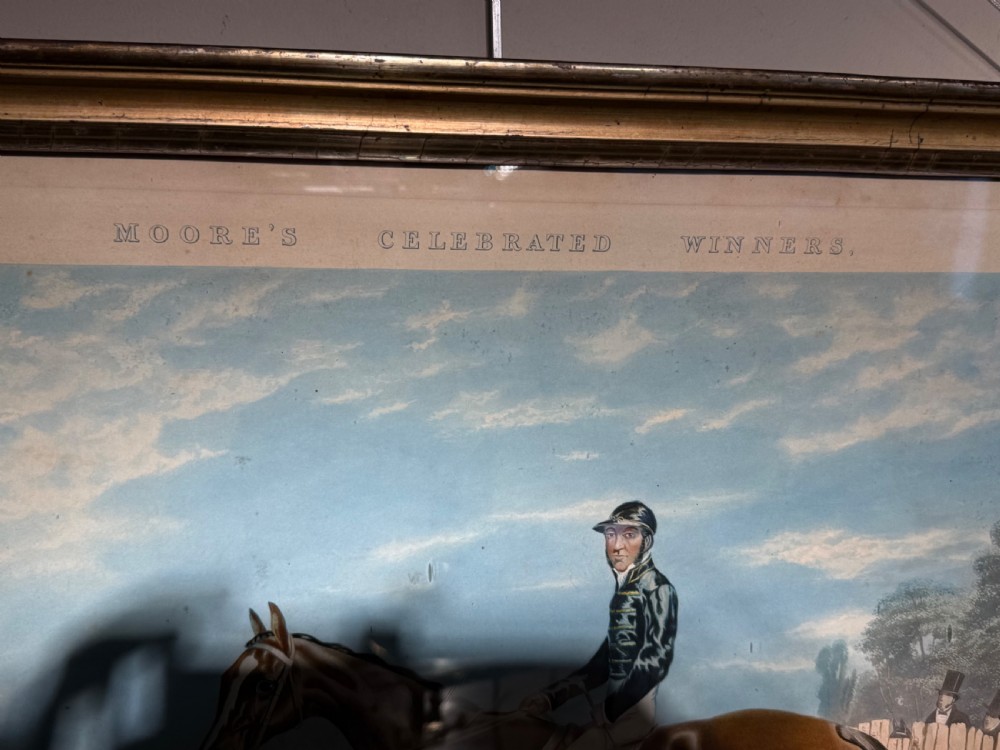Horse racing Aquatint  View IV